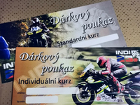 Dárkový poukaz motoškoly standard a individuál